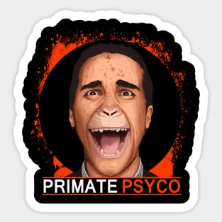 Primate Psyco Sticker